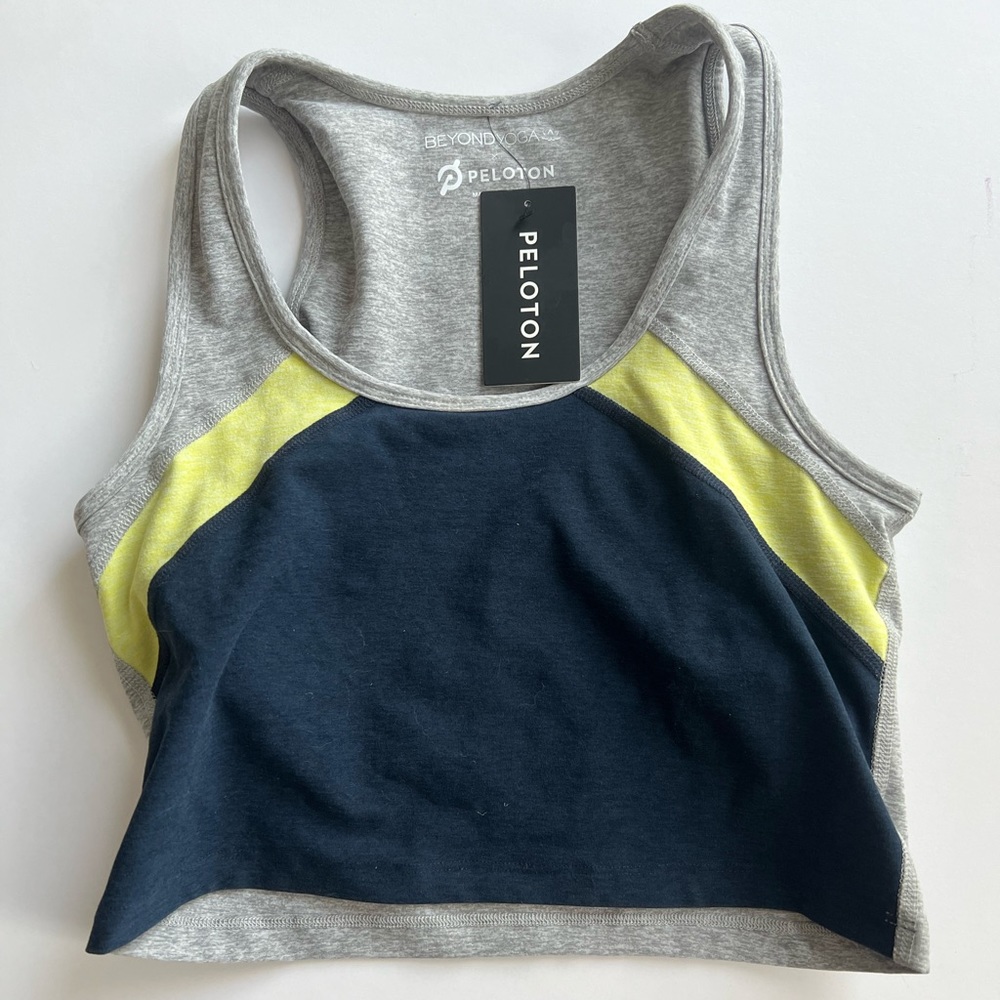 NWT Peloton Beyond Yoga Longline Sports Bra